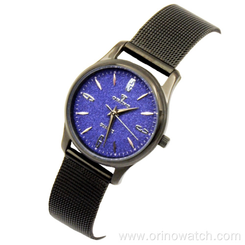 Custom Fashion Glitter Couple wrist watch